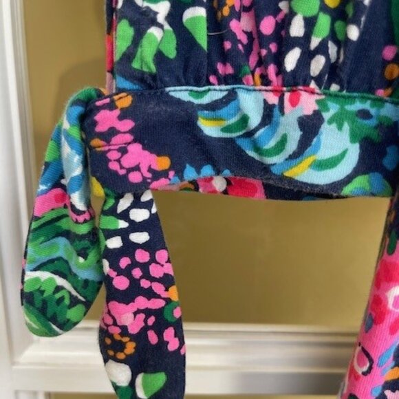 LILLY PULITZER CATH DRESS - TAKE ME TO THE SEA - Picture 4 of 6